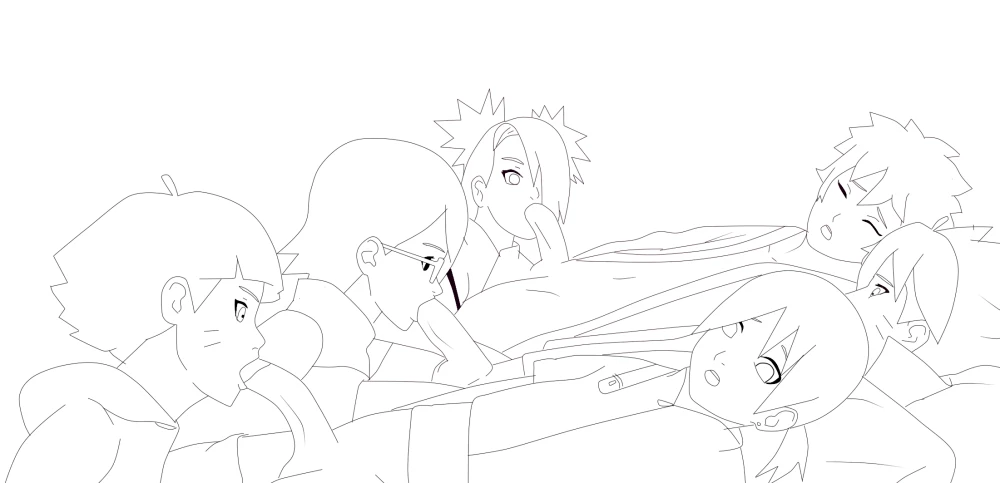 akimichi-chouchoumitsuki-narutosarada-uchihauzumaki-borutouzumaki-himawariyamanaka-inojin
