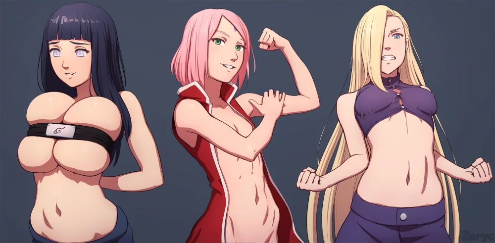 hyuuga-hinataino-yamanakasakura-haruno