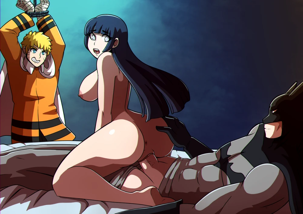 batmanbruce-waynehyuuga-hinatauzumaki-naruto