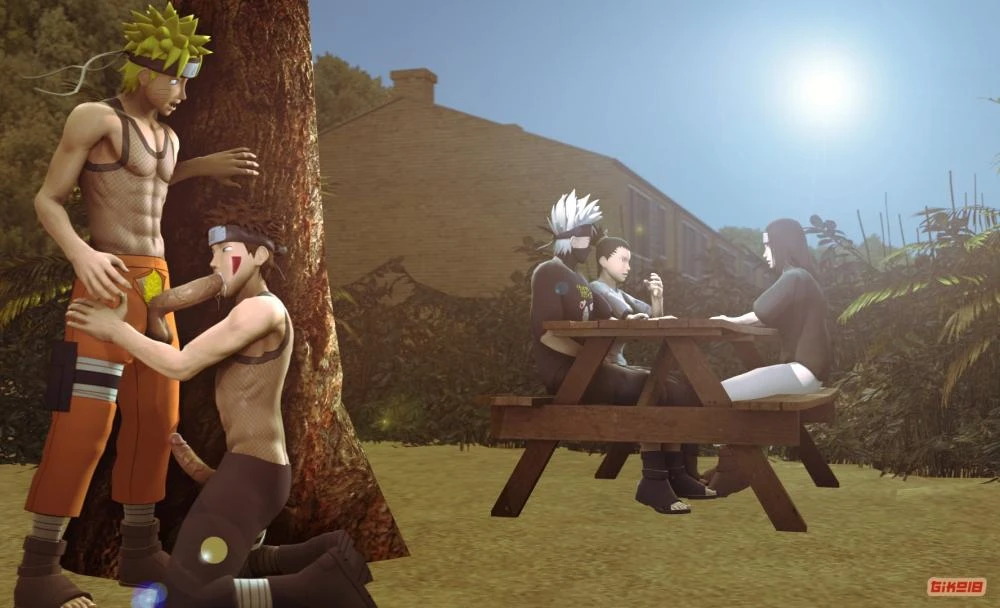 hatake-kakashihyuuga-nejiinuzuka-kibanara-shikamaruuzumaki-naruto
