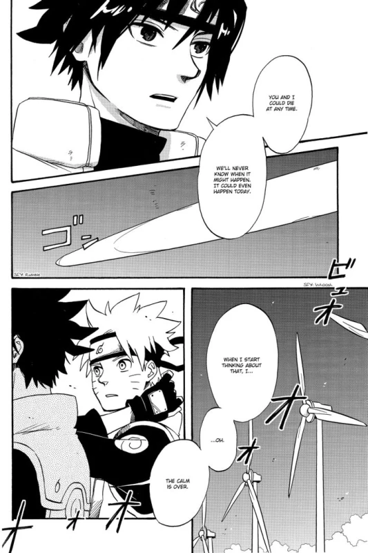 (C78) [10-Rankai (Emi)] Ao no Nagi Blue Calm (Naruto) [English] [Yaoi Haven]_14