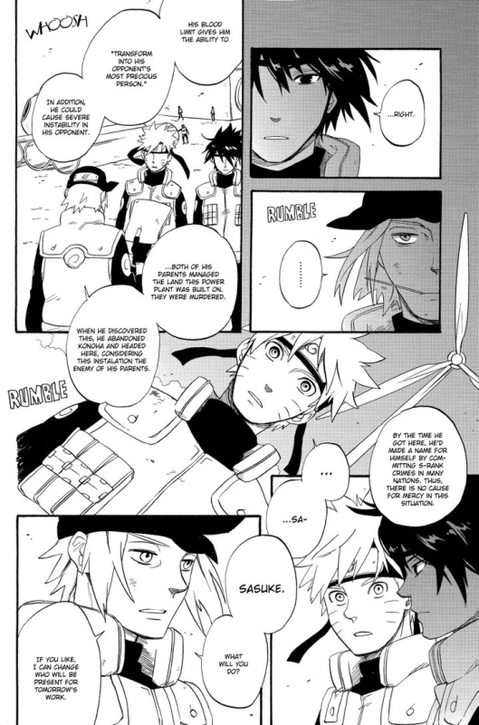 (C78) [10-Rankai (Emi)] Ao no Nagi Blue Calm (Naruto) [English] [Yaoi Haven]_24