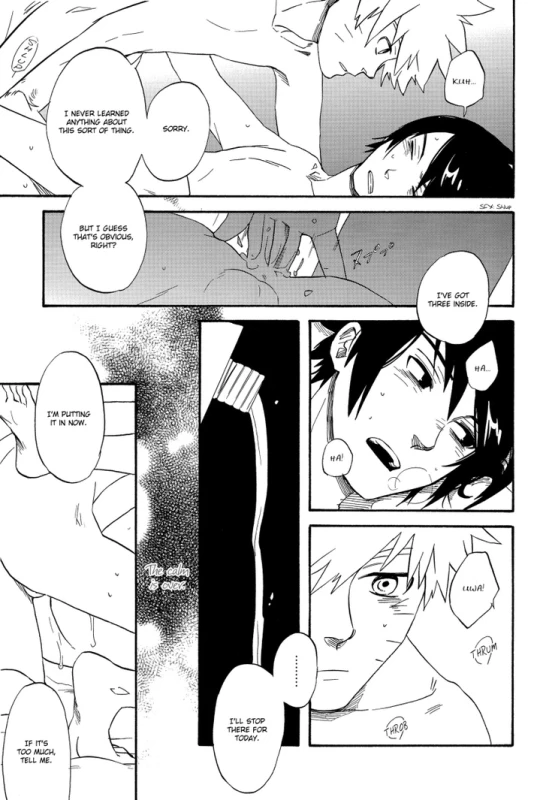 (C78) [10-Rankai (Emi)] Ao no Nagi Blue Calm (Naruto) [English] [Yaoi Haven]_39