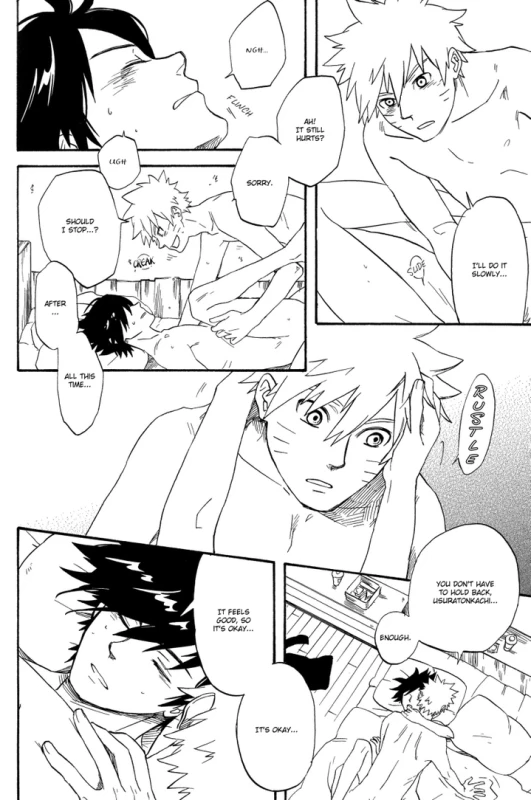 (C78) [10-Rankai (Emi)] Ao no Nagi Blue Calm (Naruto) [English] [Yaoi Haven]_40