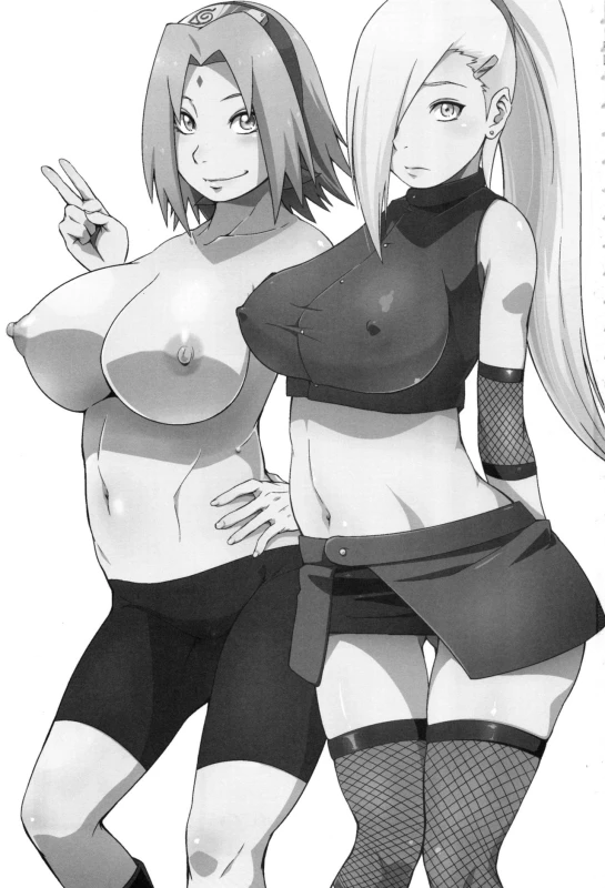 (C92) [Karakishi Youhei-dan Shinga (Sahara Wataru)] Botan to Sakura (Naruto)_01