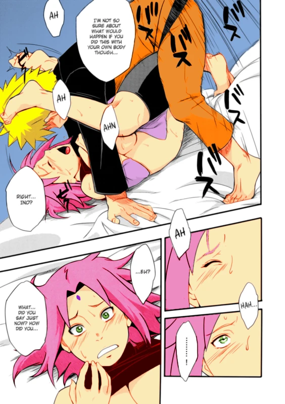 (C92) [Karakishi Youhei-dan Shinga (Sahara Wataru)] Botan to Sakura (Naruto) [English] [Colorized]_09