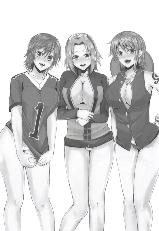 (C94) [Pucchu (Echigawa Ryuuka)] Mucchiri Short (Naruto, One Piece, Eyeshield 21)_01