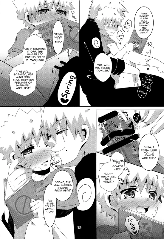 (Chou Zennin Shuuketsu 2019) [Mushroom Pig (Tsukino Wakuma)] Sense to Naisho no Obenkyou A Secret Study with Sensei (Naruto) [English] {Shotachan}_08