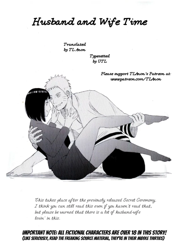 (SUPER26) [Festival! (Fes)] Fuufu no Jikan Husband and Wife Time (Naruto) [English] [TL Anon]_01
