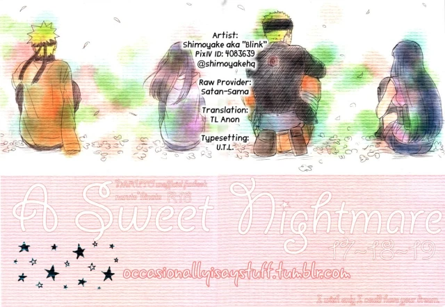 (Zennin Shuuketsu) [blink (shimoyake)] A Sweet Nightmare (NARUTO) [English]_01