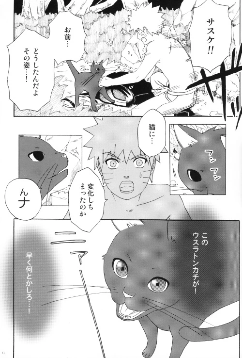 [N! (Nilo)] Uchiha-kun Neko ni Naru (Naruto)_11