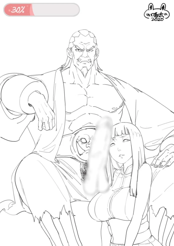 hyuuga hinata+raikage