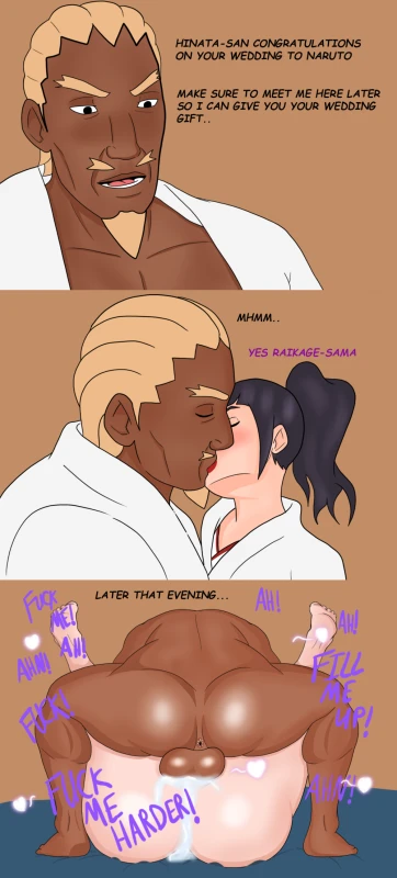 hyuuga hinata+raikage