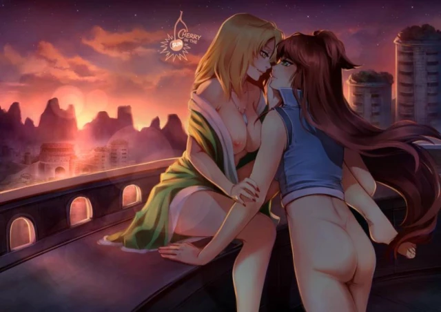 mei terumi+tsunade