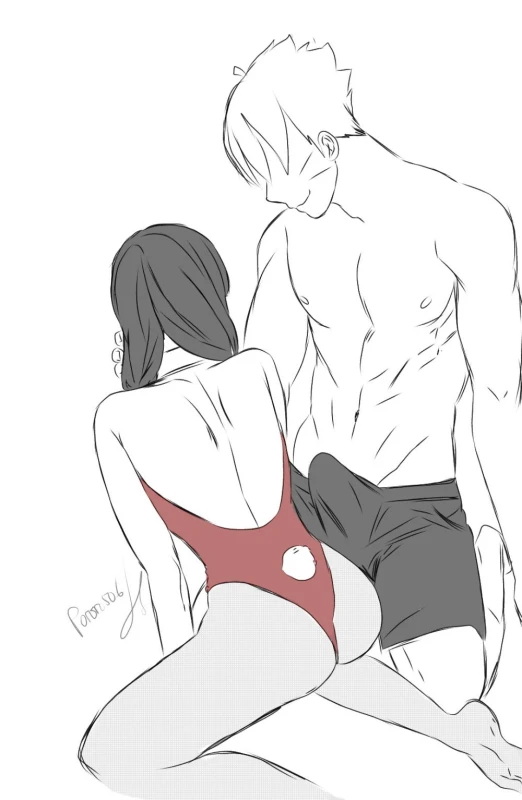 sarada uchiha+uzumaki boruto