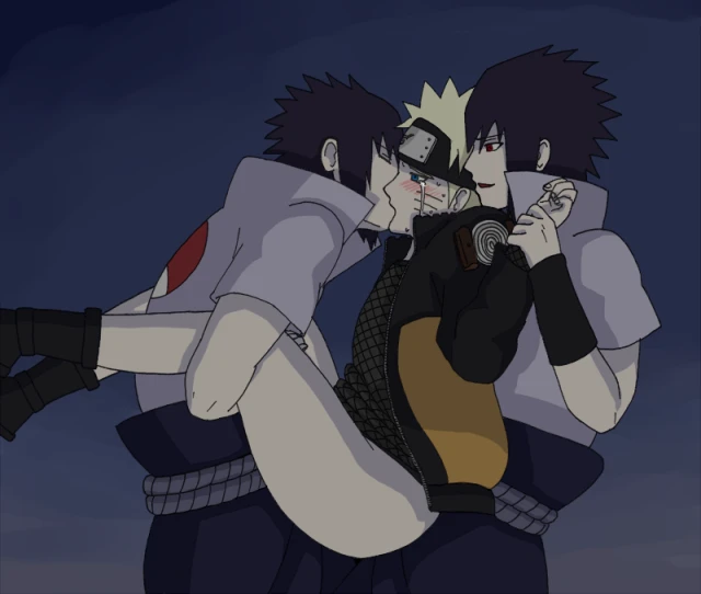 sasuke uchiha+uzumaki naruto