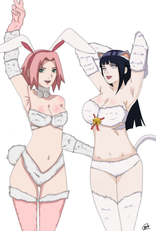 hyuuga hinata+sakura haruno