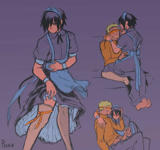 sasuke uchiha+uzumaki naruto