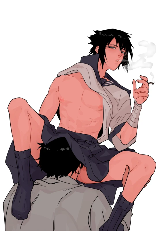 sasuke uchiha+uchiha shisui